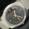 AUTOMATIC 8200 VINTAGE JAPAN MENS BLACK COLOR DIAL WATCH A702754-1 R210-a702754