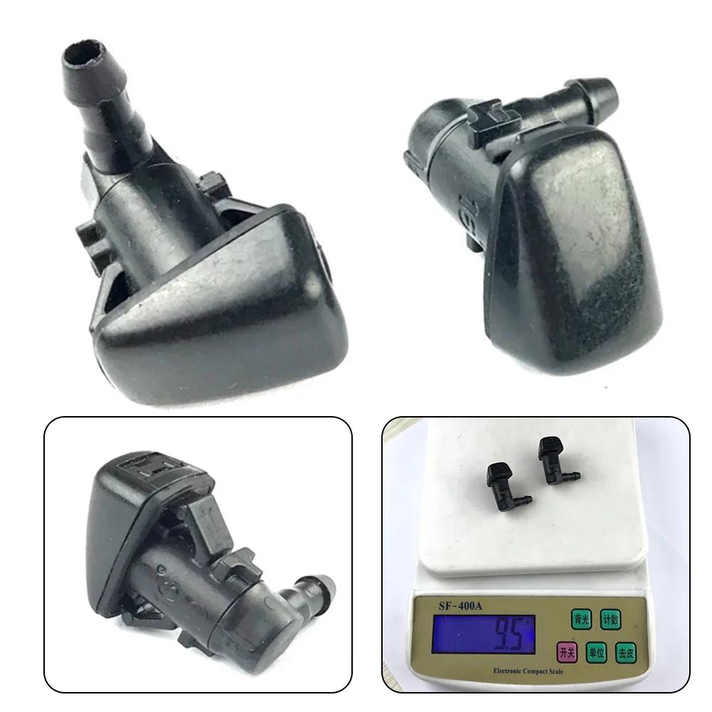 Nozzles Washer Nozzles Windshield Wipers 2pc 5182327AA/8E5Z17603 Accessories Black Car Truck Parts Accessories