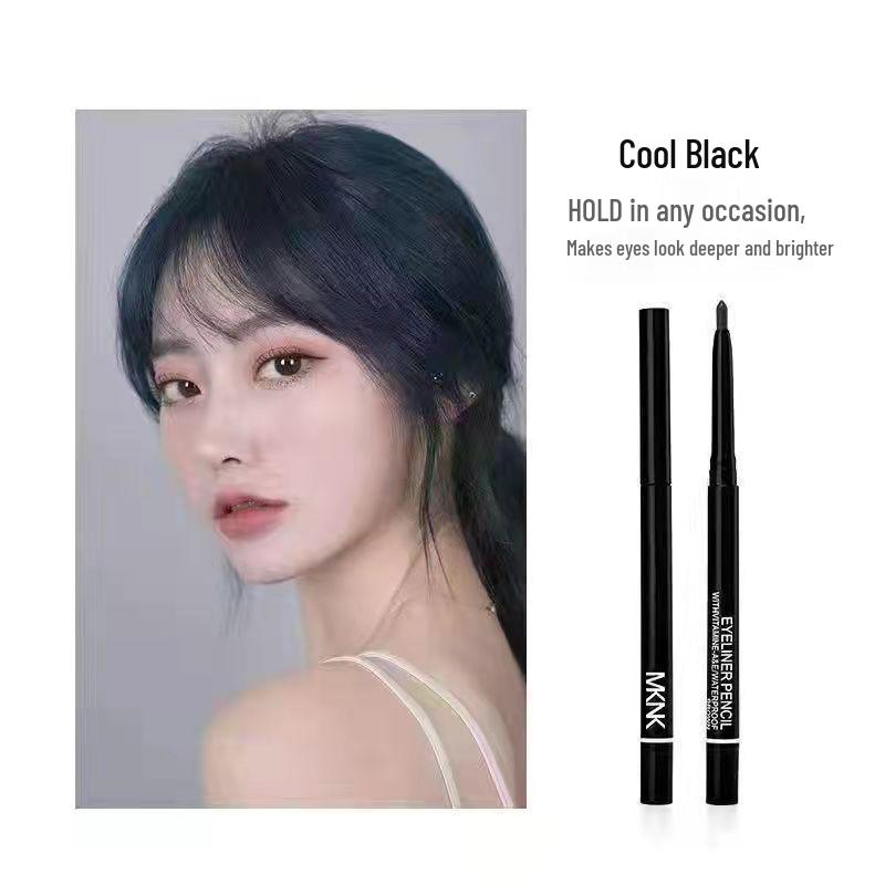 MKNK Automatic Waterproof Sweatproof Eyeliner Gel Pencil - Creamy, Hard Tip for Under-Eye and Eyeliner.