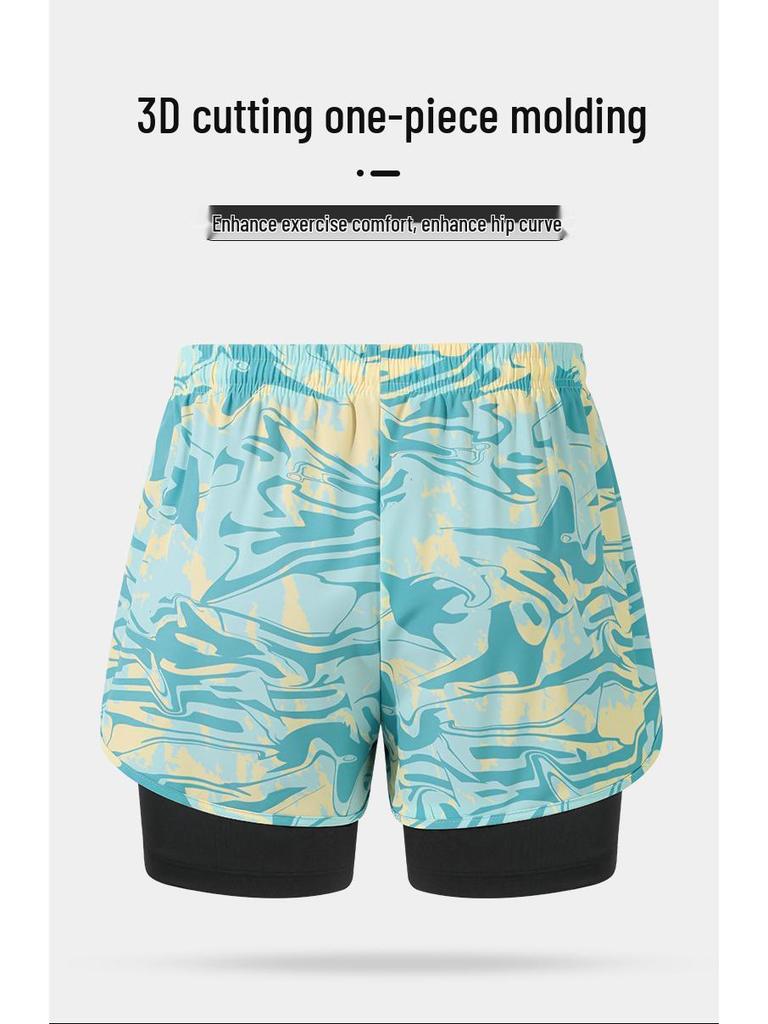 Men's Professional 5-Point Boxer Swimsuit - Anti-Embarrassment Adult Beachwear