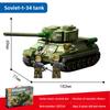 Building Block Tank Military Fighting Vehicle Compatible  Boy Educational Building Block Children's Toy