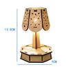 DIY Wooden Assembling English Recognition Kids' Desk Lamp - Educational Tech Gift
