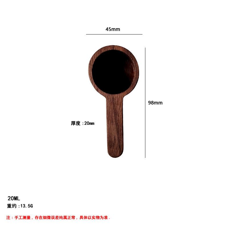 

Scoop Wooden Coffee Scoop Measuring for Coffee Beans Whole Beans Ground Beans or Tea Home Kitchen Tools Utensils Baby Spoon Soup