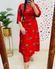 Women Designer Kurta Pant Cord Set Indian Bollywood Top Tunic Pure Cotton Kurti