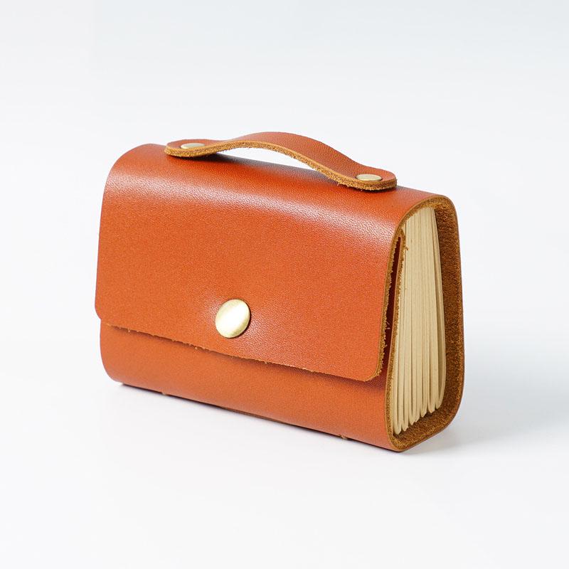 Compact Retro Pocket Notepad with Thick Blank Kraft Paper