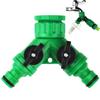 Water Splitter 3 Way 1 Inlet 2 Outlet Faucet Splitter Adapter for Washing Machine Gardening DN15 DN20 Plastic