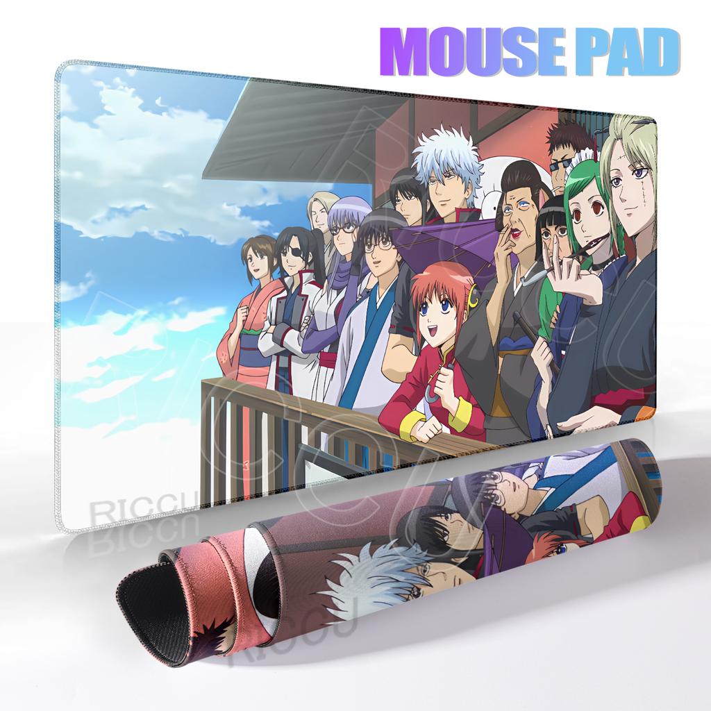 Anime xxl-Gintama Mouse Pad Anti-slip Offices Accessories Gaming Mousepad Desk keyboard Mat Office Rug Gamer Rubber Mats