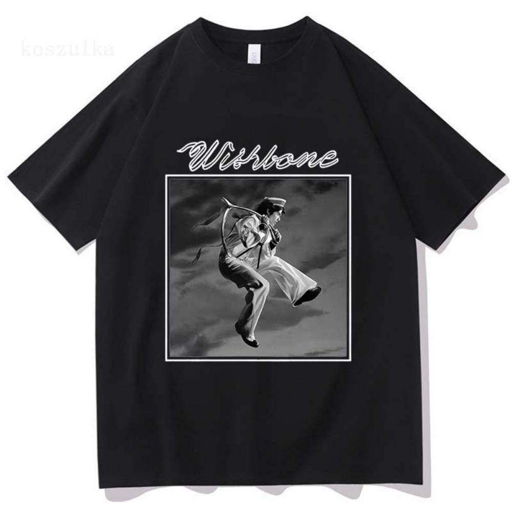Fashion Conan Gray Wishbone Abum Cover T-shirt Pure Cotton Tees Short Sleeve Summer New Arrival Crewneck Y2K Tops Clothes