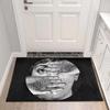 Fun Art Lady Portrait Carpet Rug for Living Room Bedroom Anti-slip Carpets Decor Bedside Soft Floor Mat Kitchen Entrance Mats