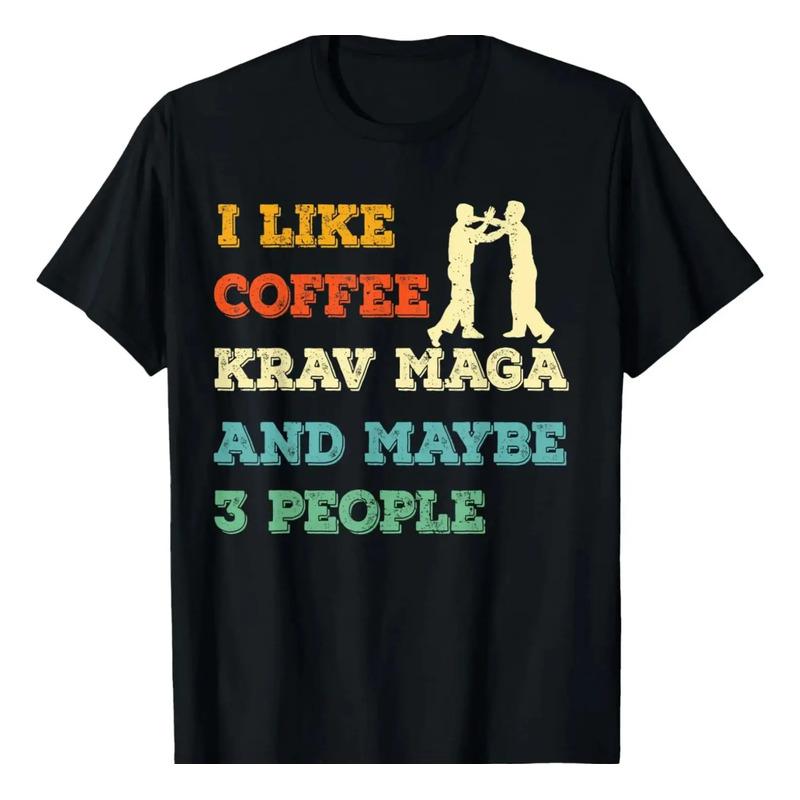 Camiseta Krav Maga De Artes Marciais Para Lutador De Mma E A S