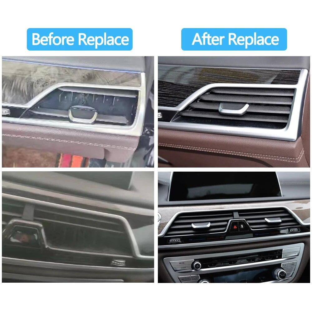 Auto Vorne Mitte Links Rechts Air Vent Outlet Grille AC Slide Clip Reparatur Kit Für BMW 7 Series G11 G12 730Li 740Li 750Li M760Li
