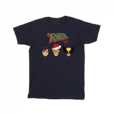 X-Men 97 Mens Head Christmas T-Shirt