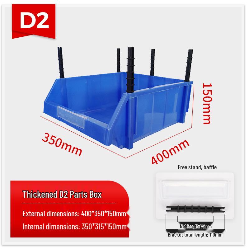 Slanted Mouth Plastic Storage Box for Screws and Tools – Classified Component Shelf