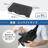 Karl Jitsuki Coin CaseSlim Made Japan Change Portable Half Size Only Shatterproof Gray CX-002-D