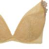 AMOSTYLE BY Triumph Dream Jewelry M001 E80 Bra, Wireless, Hunt, Women's, (Beige),