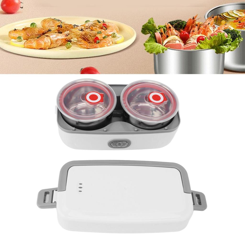Bento Electric Heating Insulated Lunch Box Can Be Plugged in To Carry Food Steaming Insulated Bucket Office Worker Rice Cooker