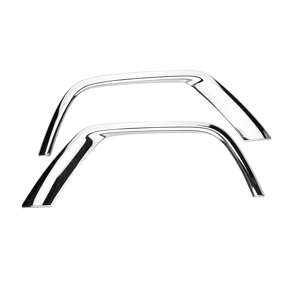 Für Jeep Compass 2017 2018 2019 2020 Zieraufkleber für Nebelscheinwerfer vorne 2 Stück Nebelscheinwerferabdeckung Styling-Zubehör