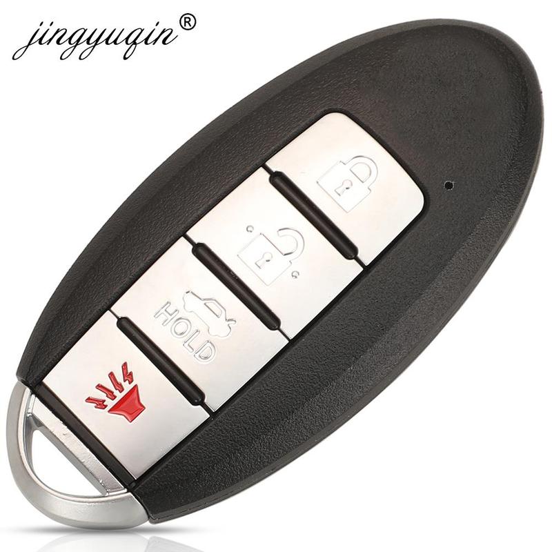 jingyuqin S180144801 Smart Keyless Remote Car Key For Nissan Altima Versa 2019 2020 433MHz 4A Chip Fob 285E3-6CA1A KR5TXN1