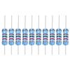 YOKIVE 30 PCS Metal Film Resistors, 8.2K Ohm Resistor with 2W 1% Tolerance, Lead, Good for DIY Electronic Projects (5 Color Bands, 15.5+/-1mm)