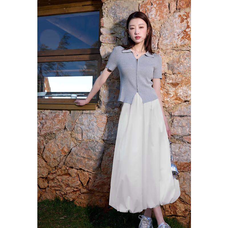 

Женская юбка миди А-силуэта большого размера Санцай 2XL