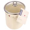 TONCA 1.4 L Enameled Food Container with Glass Lid