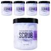 Estesophy Body Scrub Salt Soap Lavender 1kg 5 Pcs