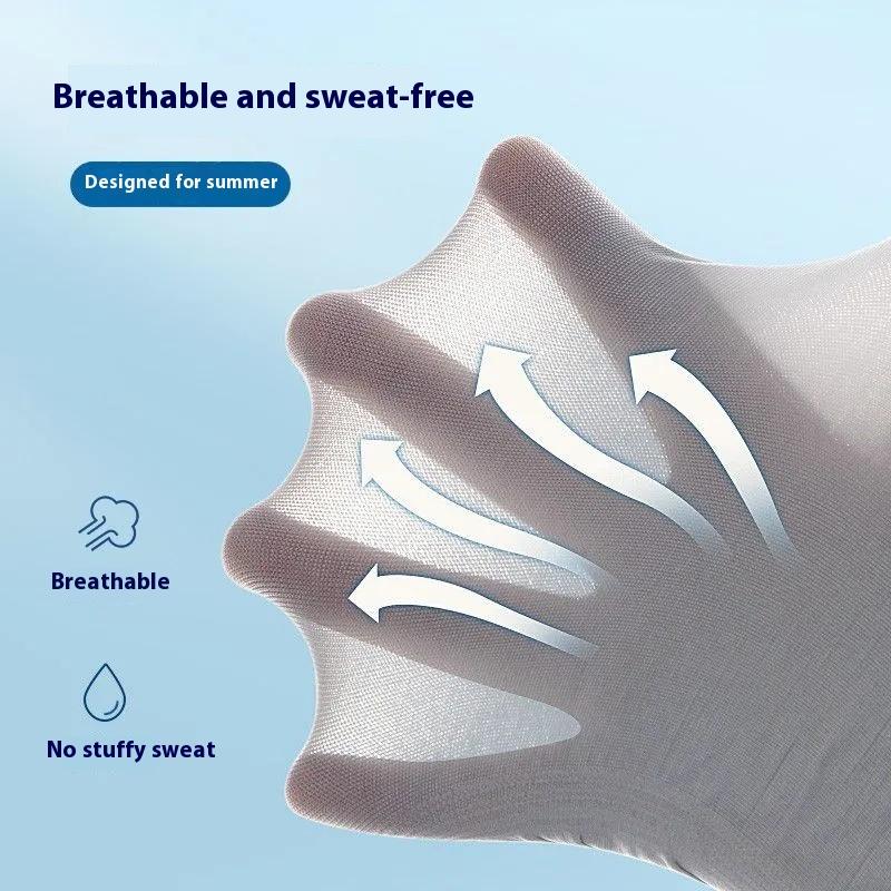 Women's & Men's Summer Thin Knee Protectors Invisible Leg Warm Joint Guards for Air Conditioning Room Fitness Safety