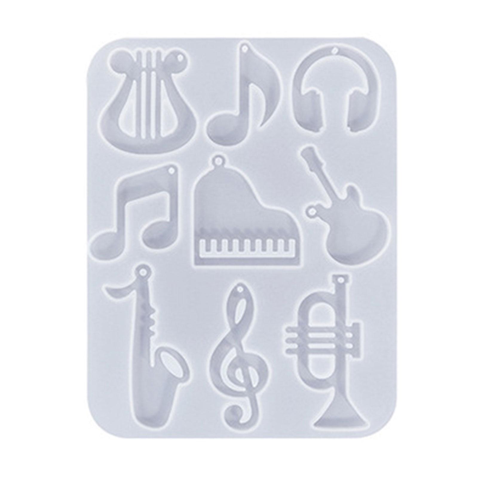 

Смола Форма для брелока Грибное облако Формы для серег DIY Эпоксидная заливка Формы с отверстием Подвеска для бирки для подвешивания Изготовление для DIY 1