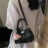 Handheld Small Bag Women's New Fashion Trend Bucket Bag Casual Simple Shoulder Messenger Women's Bag