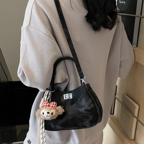 Handheld small bag women's new fashion trend bucket bag casual simple shoulder messenger women's bag
