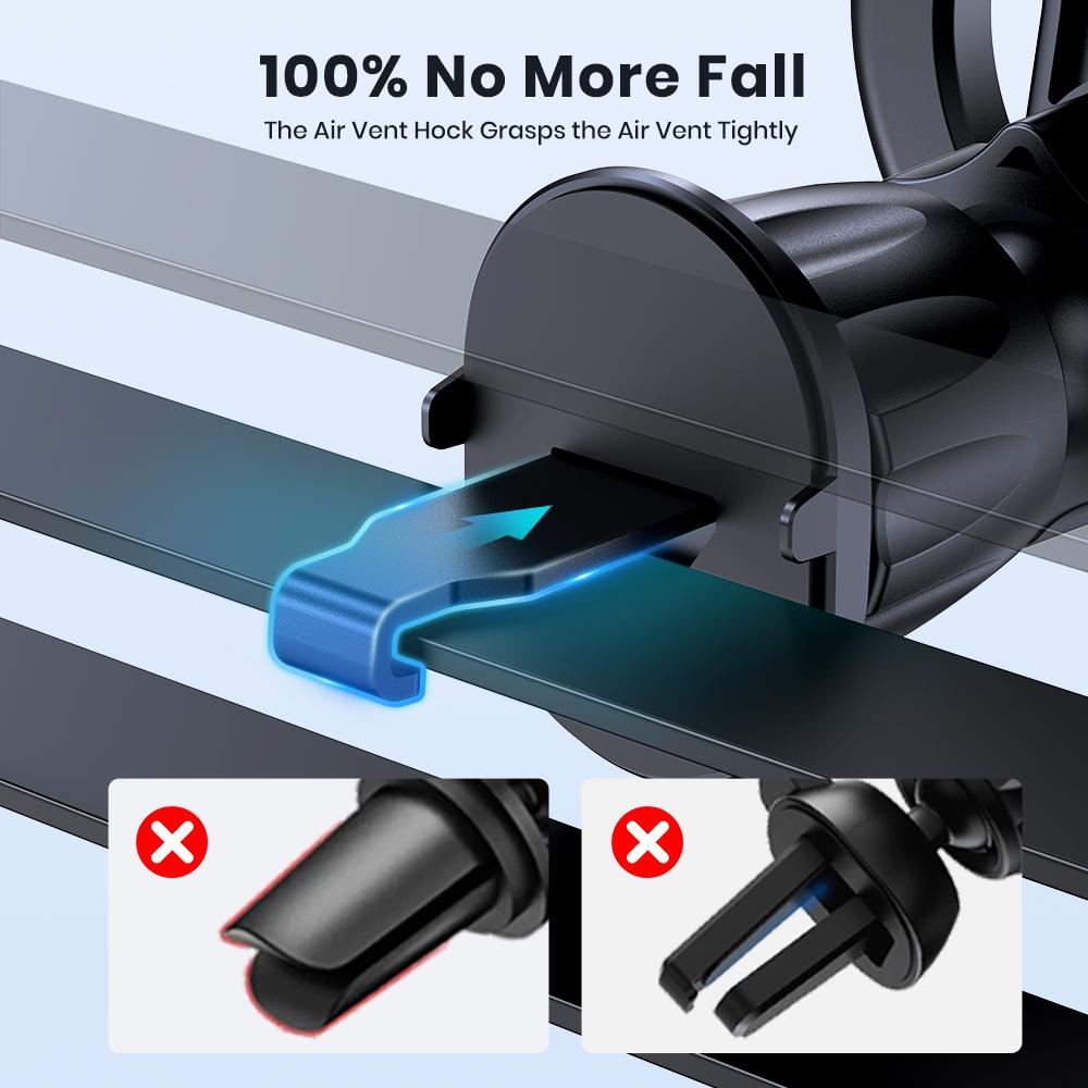 TOPK MagSafe Car Phone Holder Strong Magnetic Air Vent Mount Car Phone Stand Compatible with iPhone 15 Series Magnetic Case