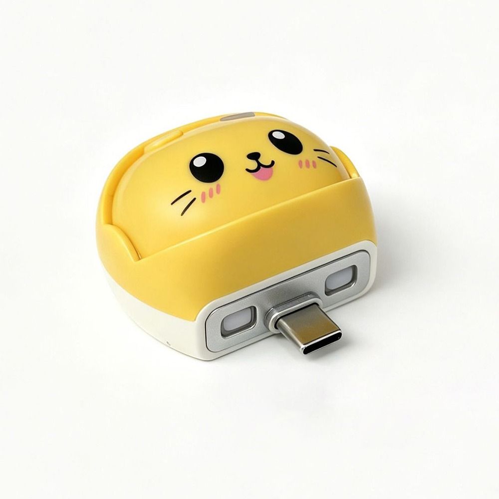 Cartoon Cat Auto Disconnect Adapter Auto Disconnect Power Separator  Phone Charging