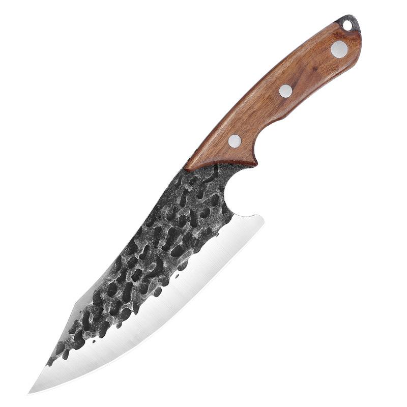 7-Inch Hand-Forged Boning Knife Sharp Kitchen Slicing Knife