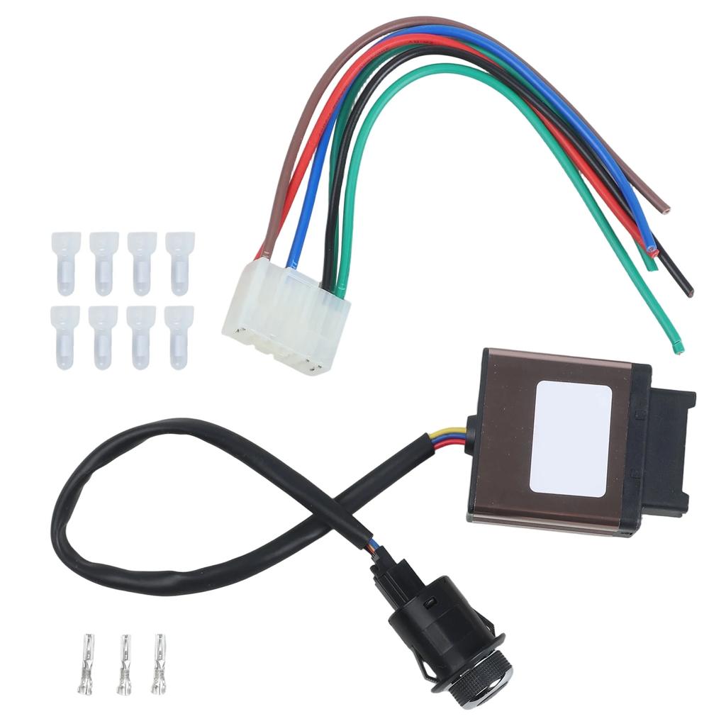 12V Car Seat Heating Switch Controller Kit - Adjusts Ventilation And Heating, Compatible With Vehicle Air Conditioning Systems