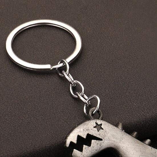 Keychain Pendant Dinosaur Shape Lightweight Durable Keychain Portable Creative Fun Keychain for Bags Car Keys