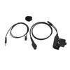 Walkie Talkie Push-to-Talk-Anschluss 2-Wege-Radio Handheld Mikrofon U94 PTT Hörer Adapter für