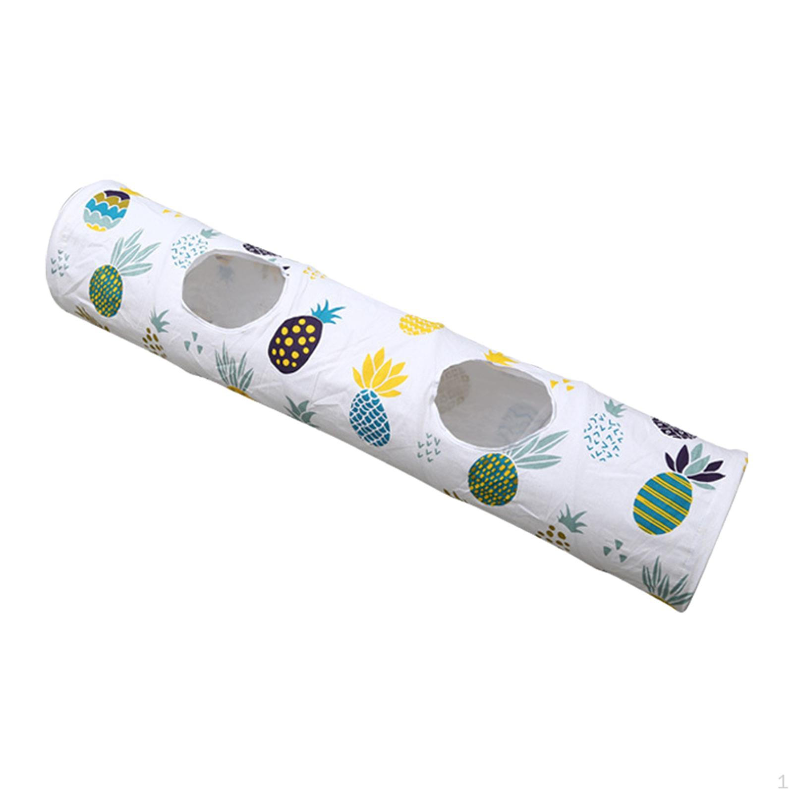 Cat Tunnel Toy Pet Crawl Tube with Ball Cats Interactive Exercising Folded Playing Tent