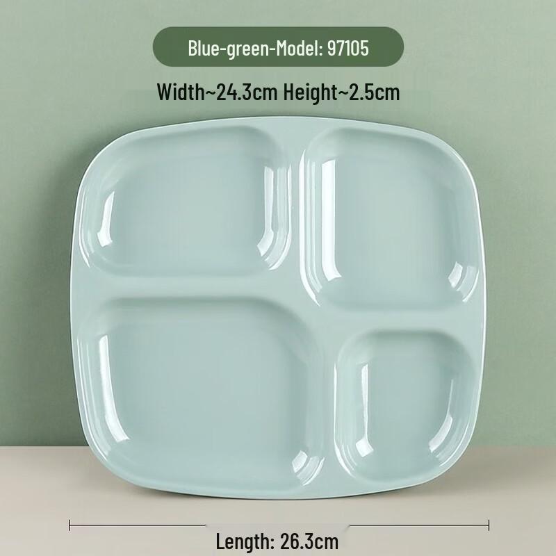 Melamine Divided Fast Food Tray