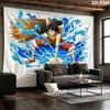 One Piece Monkey D Luffy Wall Tapestry Aesthetic Wall Hanging Printed Fabric Blanket Decorative Tapestries For Bedroom Living Room Home Decor
