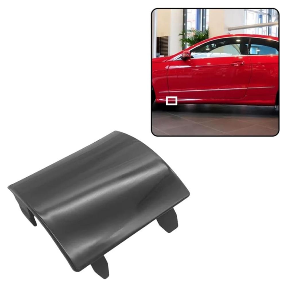 

Black Front Left Skirt Jack Cover Fit For Mercedes-Benz E350 E550 W212 2010-2016