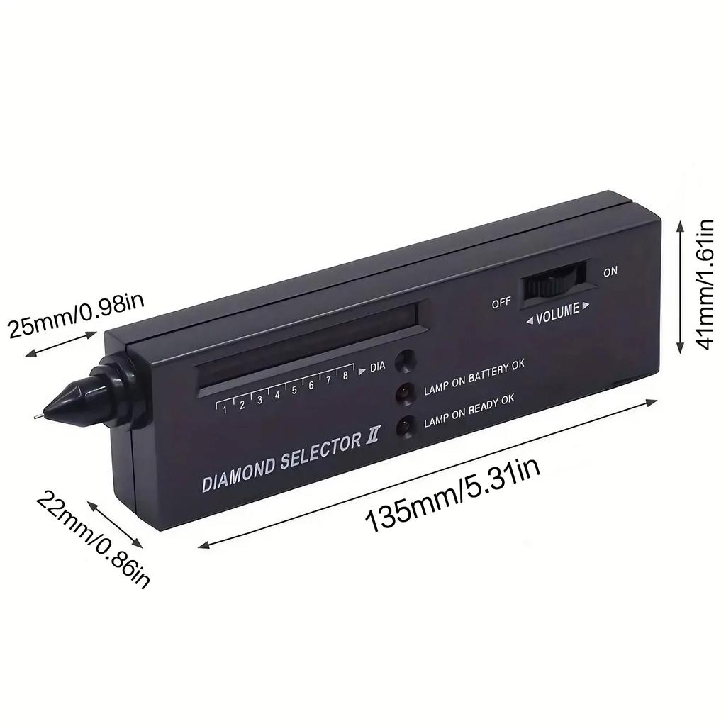 STONEGO Thermal Conductor Diamond Pen Hardness Tester Detecting The Authenticity of Diamonds Jadeite Jade Portable Test Tool