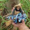 Desk Sculpture Toy High Quality Plastic Made Decorations Cute Hanging Witch