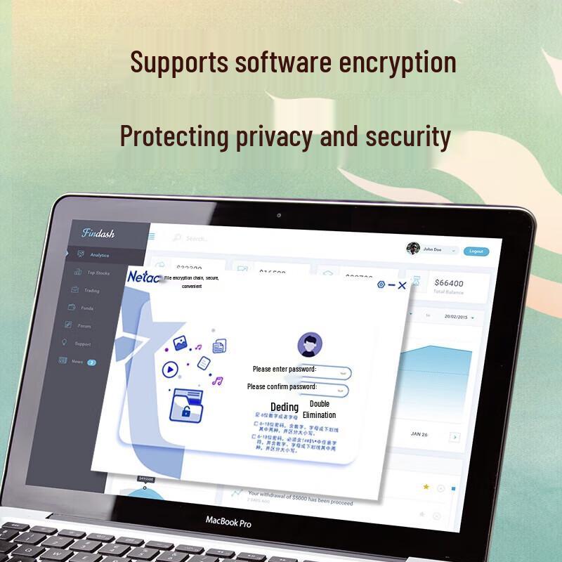 Netac U327 USB2.0 Metal Mini USB Flash Drive