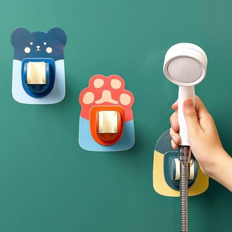 

Attachable Shower Head Holder Angle Adjustable Hanger WD0D06A orange