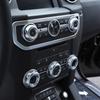 5x Console Volume Radio AC Knobs Switch Button Cover for For Discovery 4 LR4 LR2