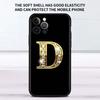 Letter Alphabet Case For Apple IPhone 18 11 13 12 Pro 7 XR X XS Max 8 6 6S Plus 5 5S SE 2020 13Pro Black Phone Cover Capa