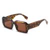 European and American box color matching sunglasses Cyberpunk ins plain sunglasses trendy sunglasses