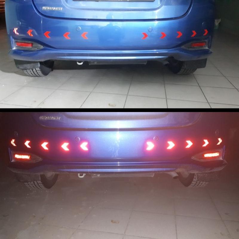 Universal Car Body Safety Caution Warning Stickers Reflective Strips Adhesive