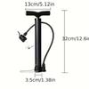 Portable Bicycle Pump Tire Inflator Mountain Road Bicycle Inflator Versatile Pump for Basketballs Footballs Bicycle Accessories