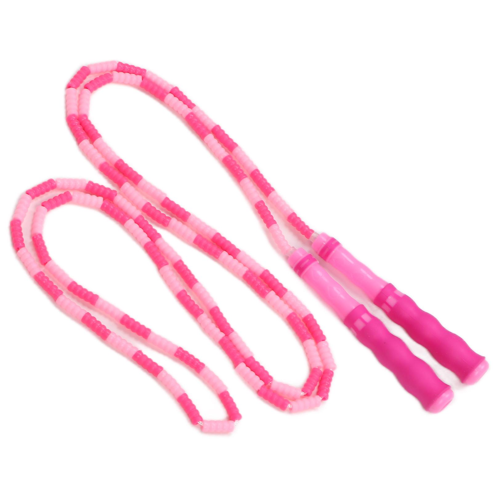 

Регулируемая спортивная скакалка анти-наматывание розовая тренировка скорость скакалки фитнес-оборудование